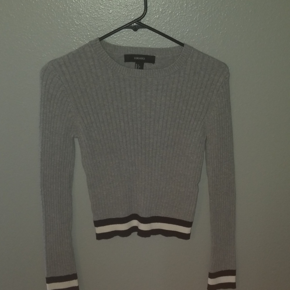 Forever 21 cropped sweater